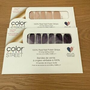 Color Street Nail Polish Strips Set